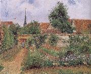 Camille Pissarro, gardens of the early morning